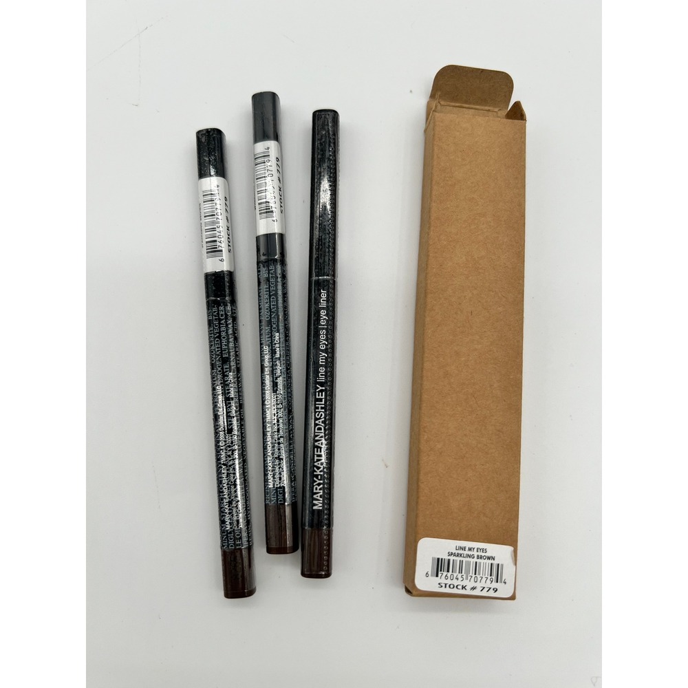 MARY-KATEANDASHLEY Line My Eyes Eyeliner‎ SPARKLING BROWN Makeup NEW